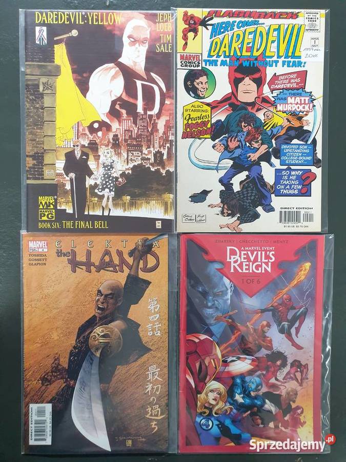 Daredevil 4 oryginalne komiksy USA Komiksy Gdynia