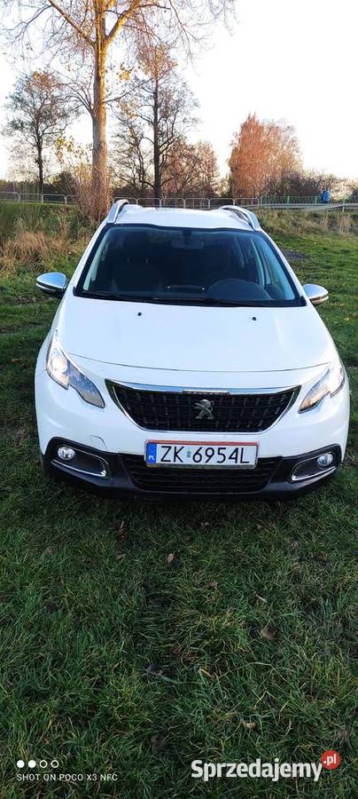 Peugeot 2008 z 2017r 12 benzyna 108 stan zamiana benzyna Sianów