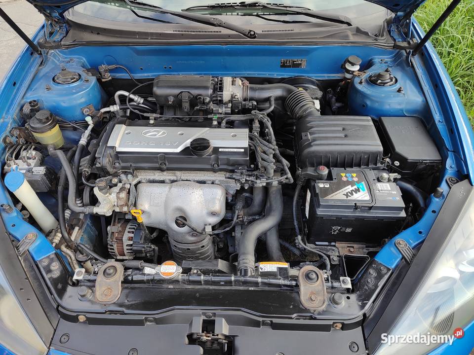 Hyundai coupe niebieski śląskie Żory