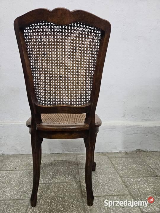 Piękne francuskie krzesła ludwikowskie Komplet 8