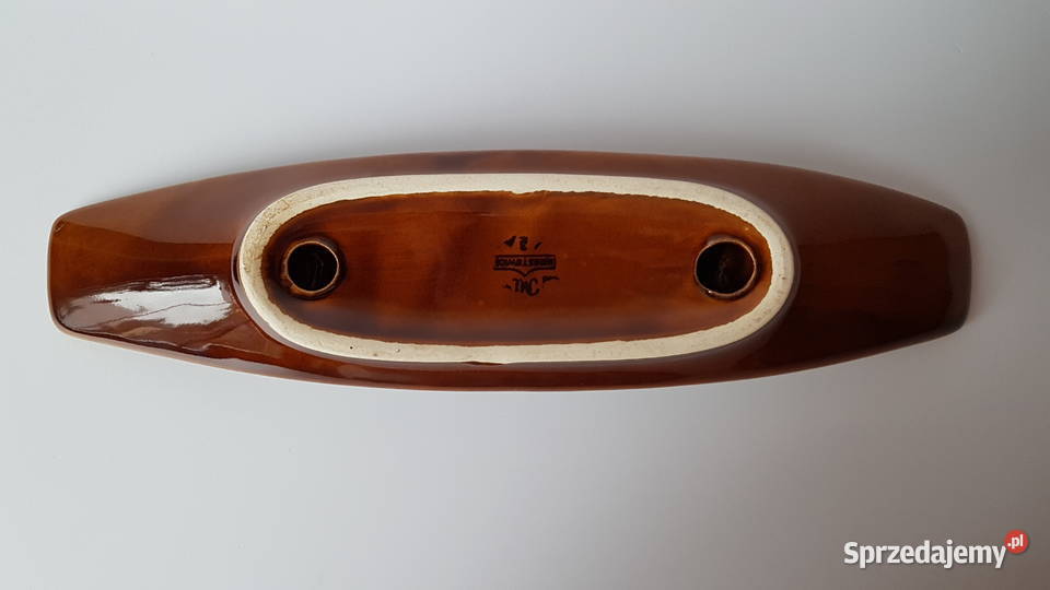 Świecznik Janusz Mirostowice porcelit PRL sprzedam