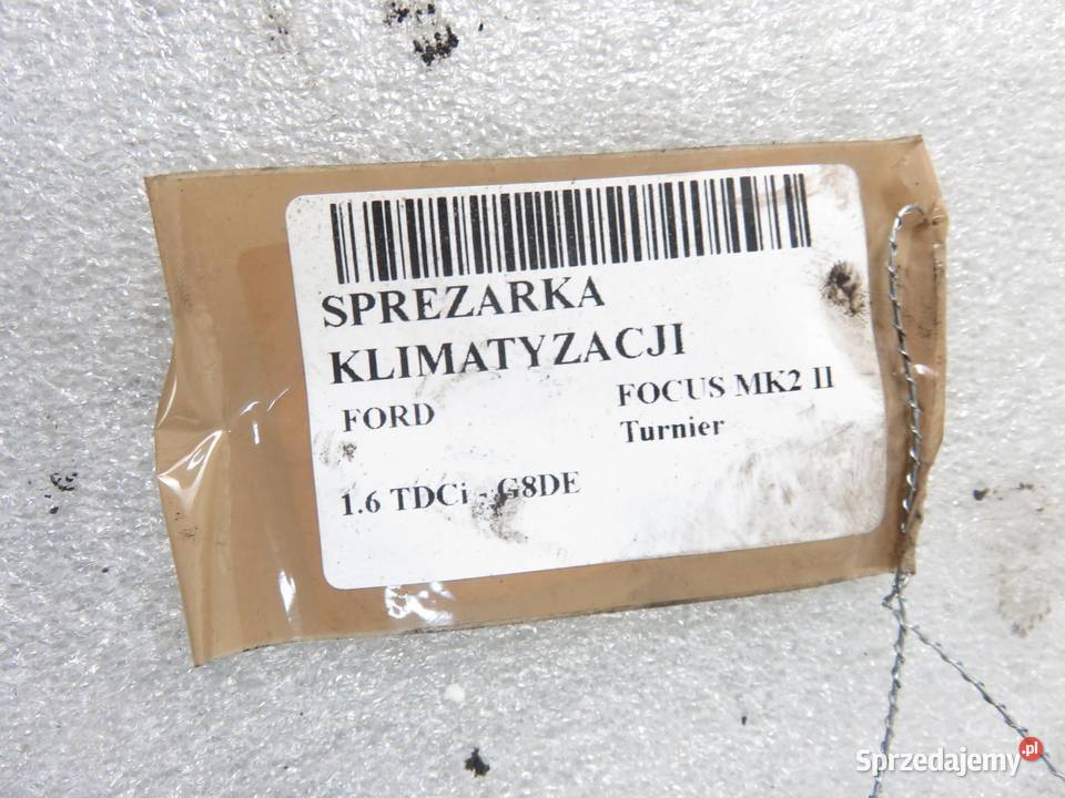 KOMPRESOR KLIMATYZACJI FORD FOCUS MK2 16 TDCi małopolskie