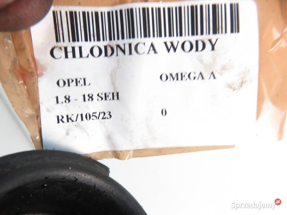 CHŁODNICA WODY OPEL OMEGA A 18 18 SEH 3090317