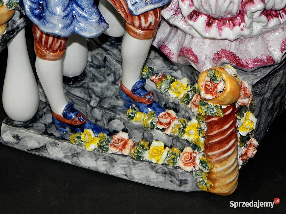Roceram porcelana grupa figuralna Romans 2 Środa Wielkopolska