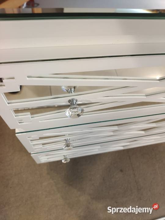 Komoda 70 Glamour lustra ornamenty gałki 90cm Nowy Sącz