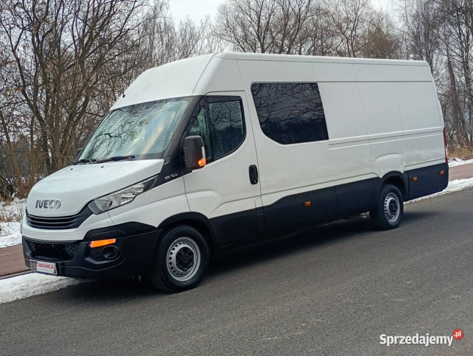 Iveco Daily 35S16 V brygadówka doka 7osób maxi elektryczne lusterka Chełm Śląski sprzedam