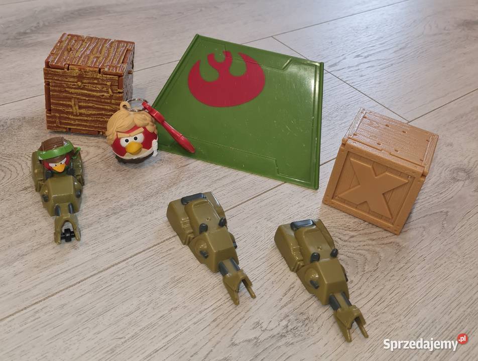Figurki zestaw kolekcja Angry Birds Łódź