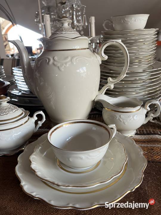Serwis do kawy Schumann Bavaria Na 8 osób Ecru Gdańsk