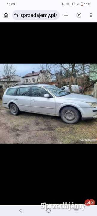 Fajne Mondeo Kombi 20 d climatronic hak nieuszkodzony Lubartów
