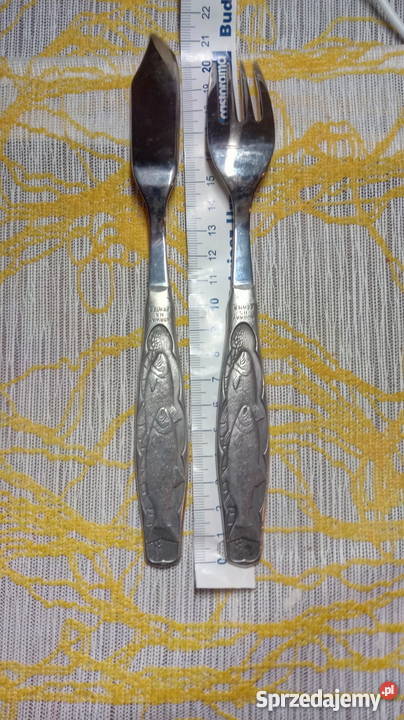 Zestaw sztućców Norweska sztuka ludowa HS PEWTER Koszalin