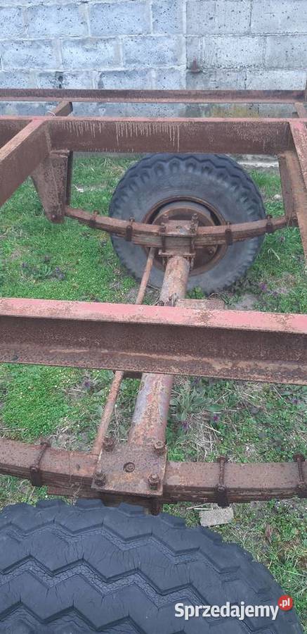 Barakowóz barak przyczepa rama Sulmierzyce