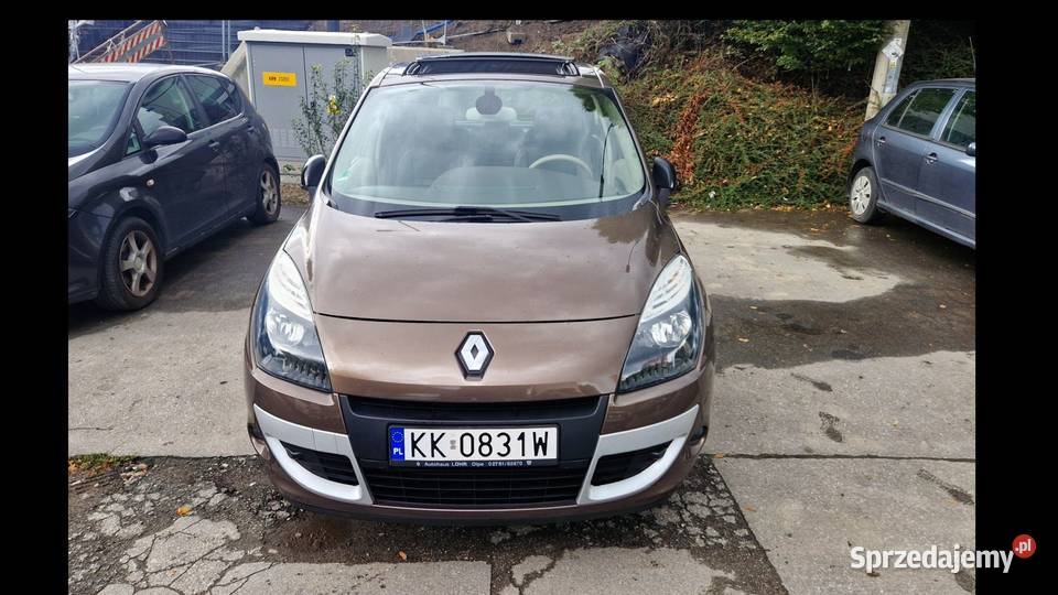 Renault Scenic III LUXE panorama skóra 2x klima ABS Scenic Kraków