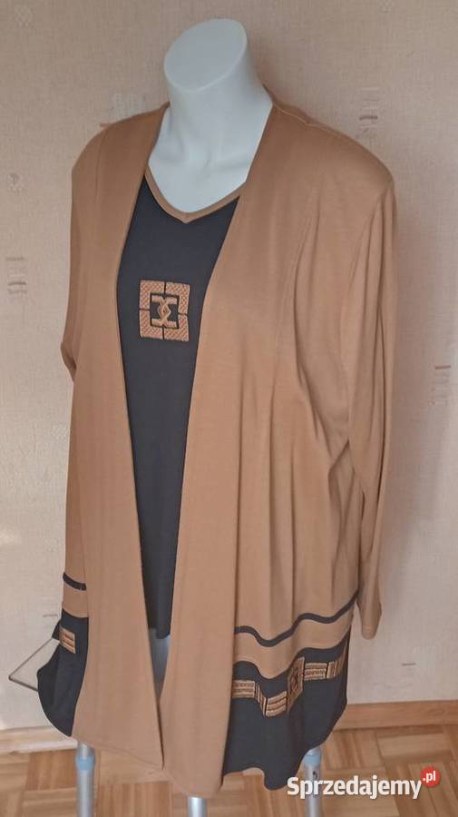Kardigan z bluzką Rozpinane  Tarnowo Podgórne