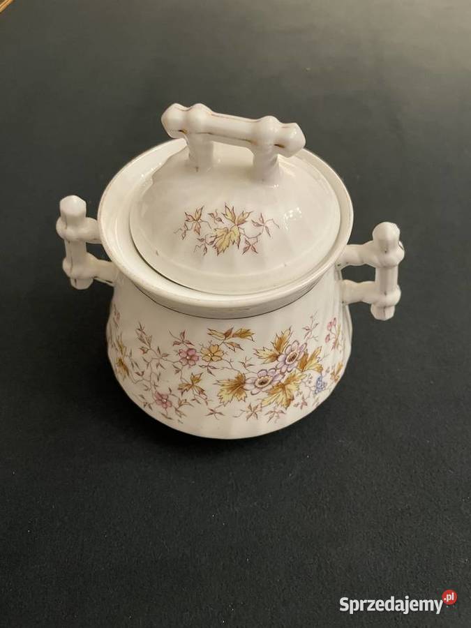 Cukiernica porcelanowa patyczak Carl Tielsch