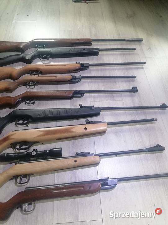 Zestaw wiatrówek różne modele do uzgodnienia śląskie Ruda Śląska