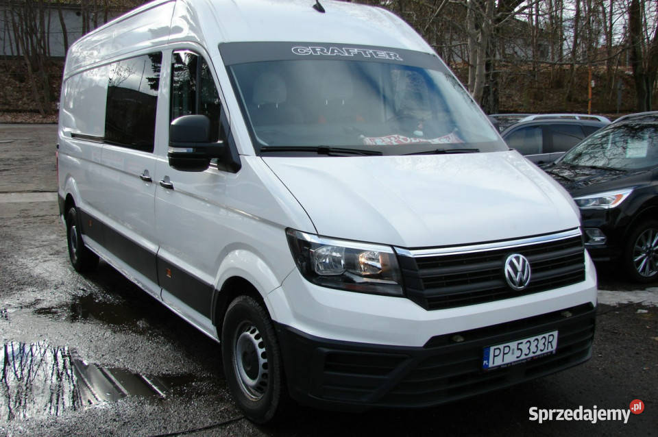 Volkswagen Crafter 20 TDI1407 osobowysuper stan wielkopolskie Piła sprzedam