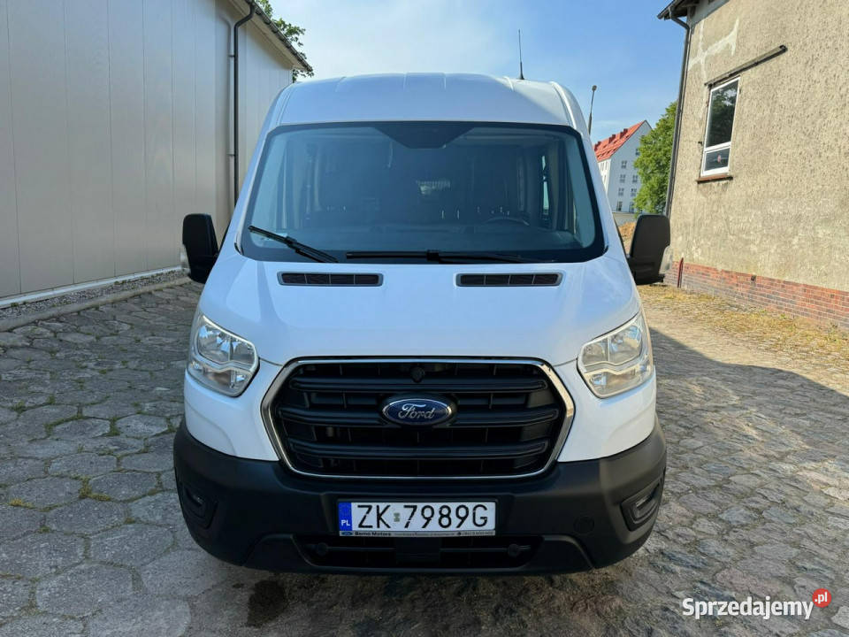 Ford Transit Brygadówka 7osobowy L3H2 HAK PDC klimatyzacja zachodniopomorskie