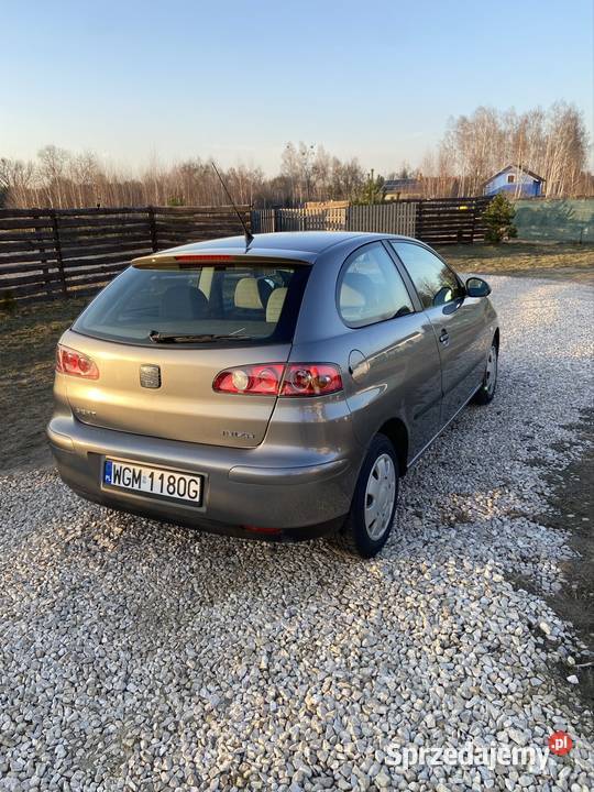 Seat Ibiza 12 benzyna 2003 mazowieckie Bednary