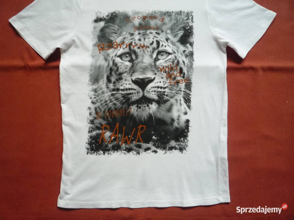 HM r 134140 Koszulka Pantera Gepard Nowa szary/srebrny