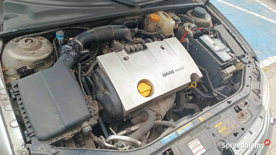 SAAB 93 18i benzyna LPG skóry manual Rok produkcji 2004 Warszawa