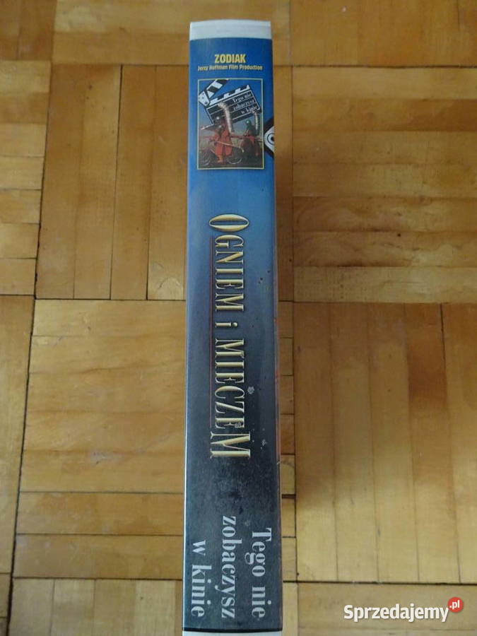 Ogniem i mieczem kulisy produkcji kaseta VHS Warszawa