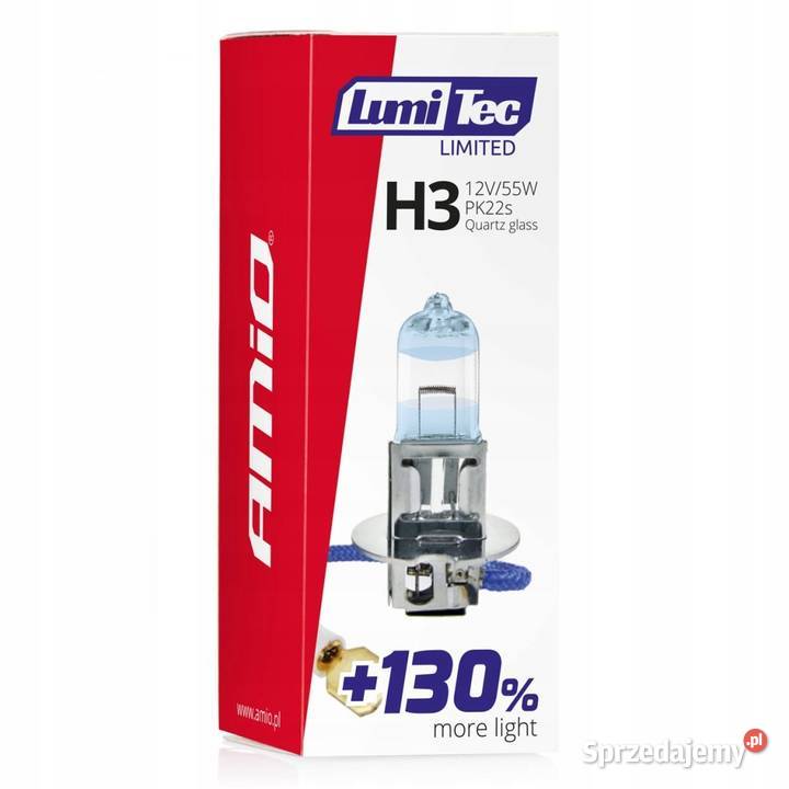 Żarówka halogenowa H3 12V 55W LumiTec LIMITED Poznań