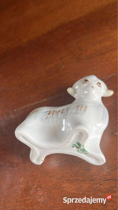 Baranek Figurka Połonne Fabryka Fajansu i
