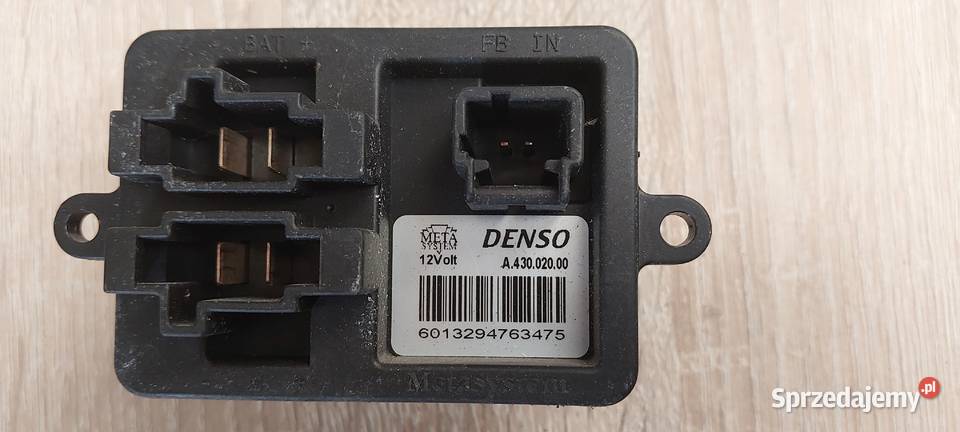 Rezystor dmuchawy FIAT 500 TIPO A43002000 Szczecin sprzedam