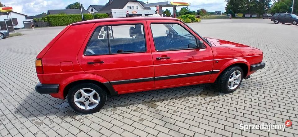 Volkswagen Golf 1991 zabytkowy żółte tablice nieuszkodzony mazowieckie
