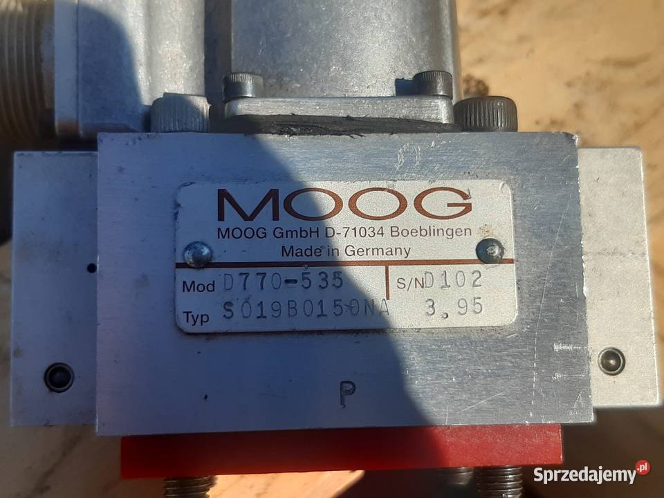 MOOG Mod D770535 Typ S019B0150NA Perzów