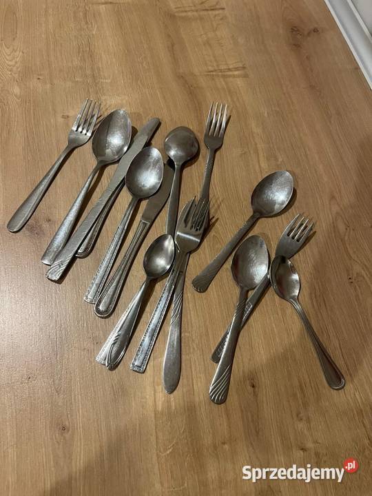 Widelce noże łyżeczki łyżki 16 sztuk pomorskie Gdańsk