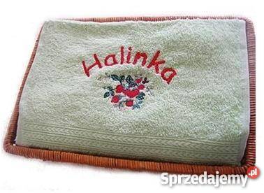 RĘCZNIK z IMIENIEM DEDYKACJĄ prezent każdego Pobiedziska