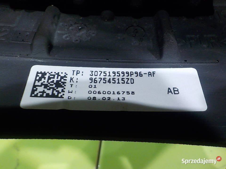 CITROEN DS4 16 VTI 13r HB 5D kierownica Suków