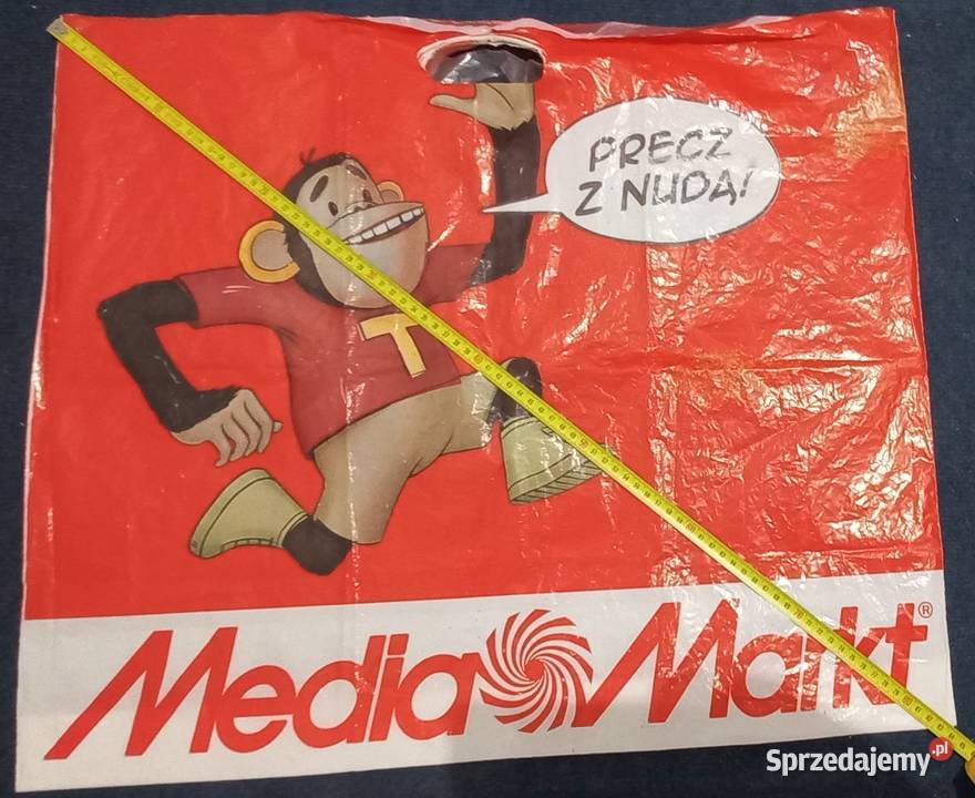 Tytus Precz z nudą Media Markt Reklamówka Elbląg