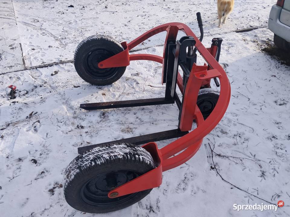 Wózek brukarski paleciak do palet kostki