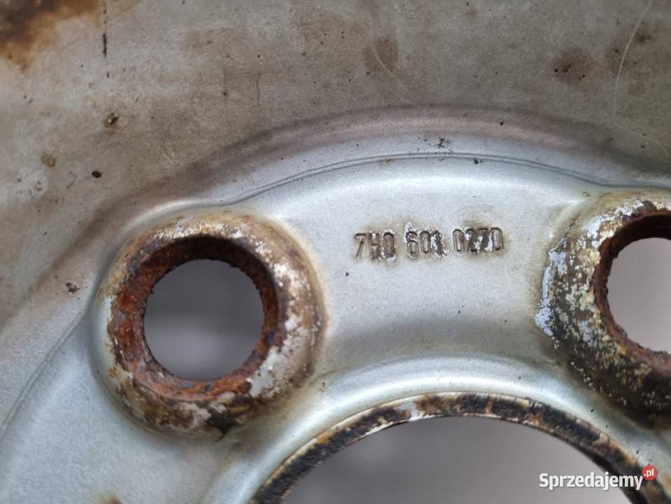 2x KOŁA LETNE VW Transporter T5 T6 Zapas felga Rudka