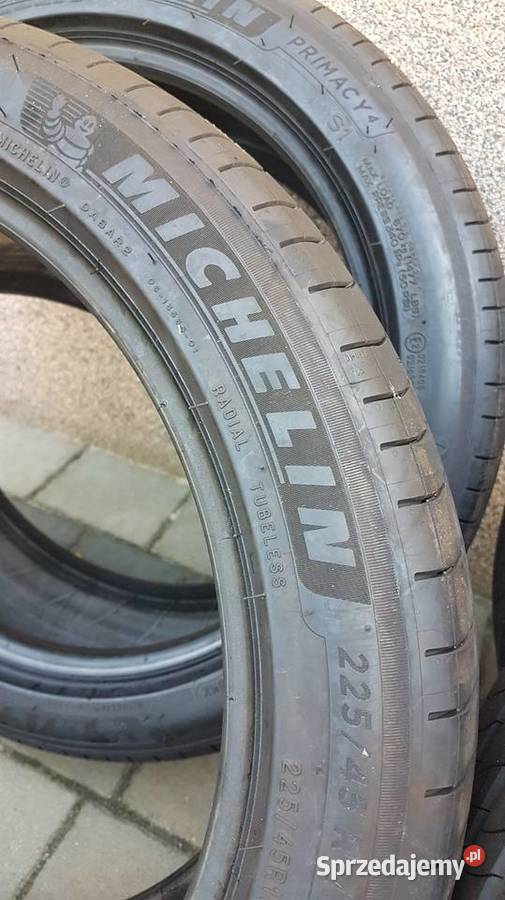 Opony 225 45 R 17 V Michelin Primacy 4 S1 Load wielkopolskie