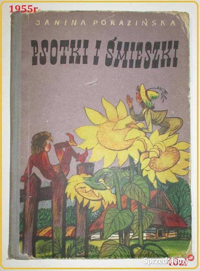 Psotki i smieszki JPorazińska 1955 bajki wiersze łódzkie