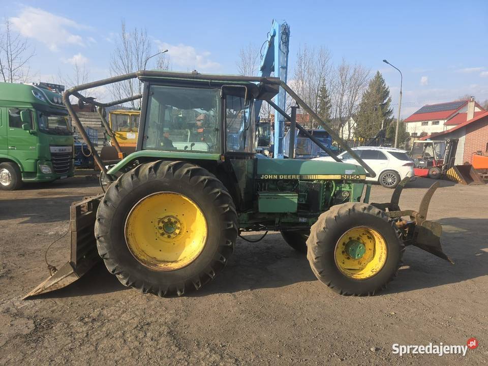 John Deere 2850 AS Ciągnik leśny Jordanów sprzedam