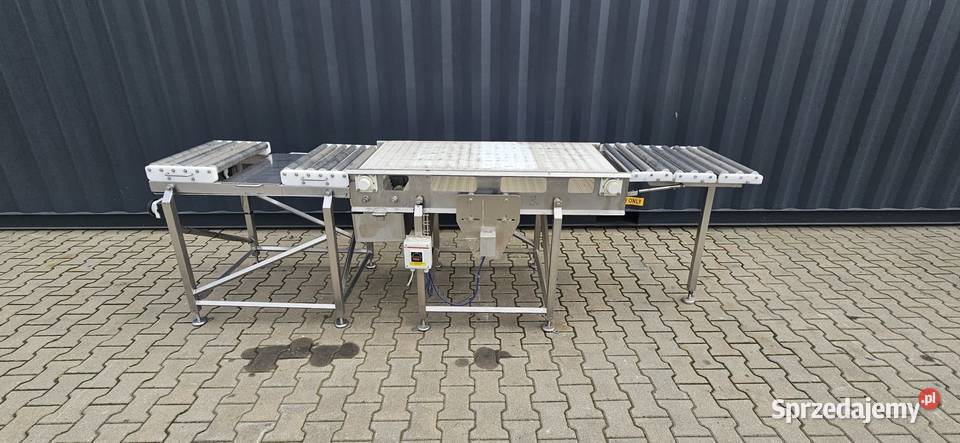 Stół taśmowo rolkowy system transportowy taśmowo