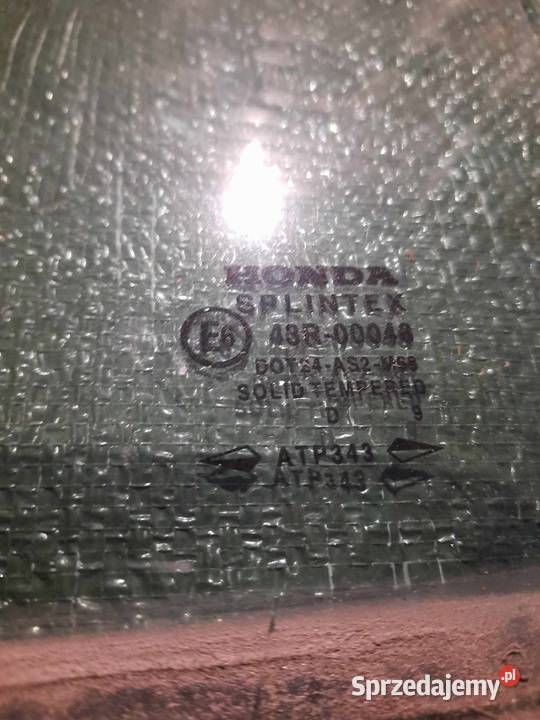 Szyba lewy tył Honda Accord VI 6 sedan 1999r osobowe Motoryzacja