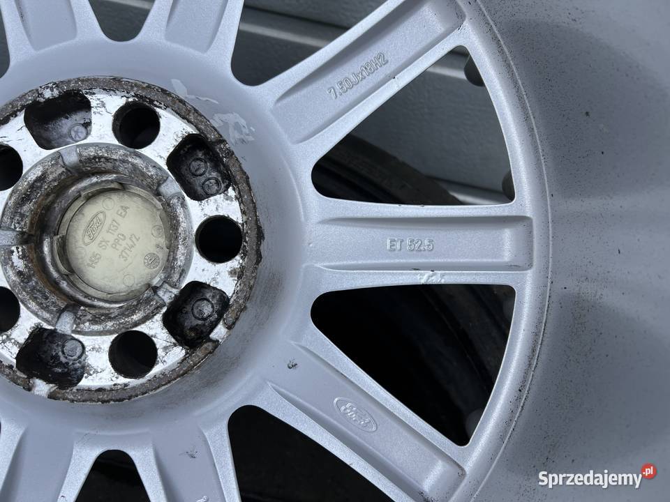 Felgi aluminiowe 18 5x108 Ford 75x18 ET 525 Średnica 18" Białogard