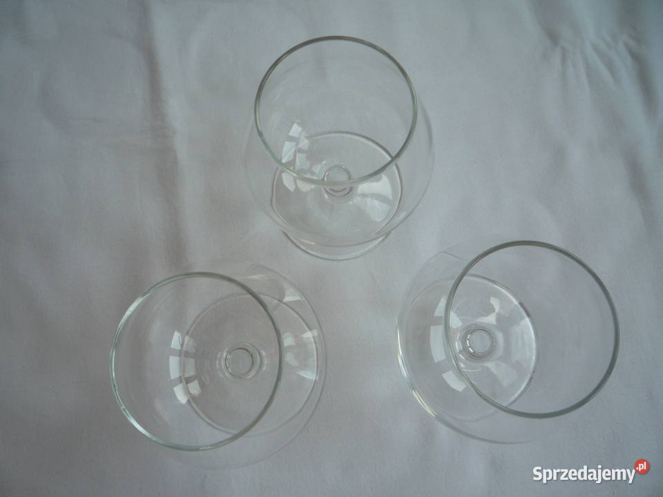 3 Kieliszki do Koniaku Brandy Szczecin