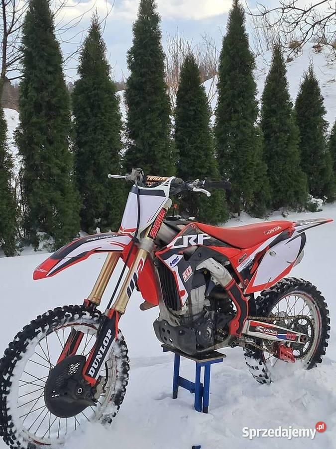 Honda CRF450r 2018 WTRYSK 3 MAPY 146 mth nowości 146km pomorskie Szemud sprzedam