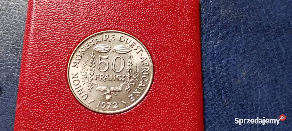Stare monety 50 frank 1972 Afryka zaZchodnia sprzedam
