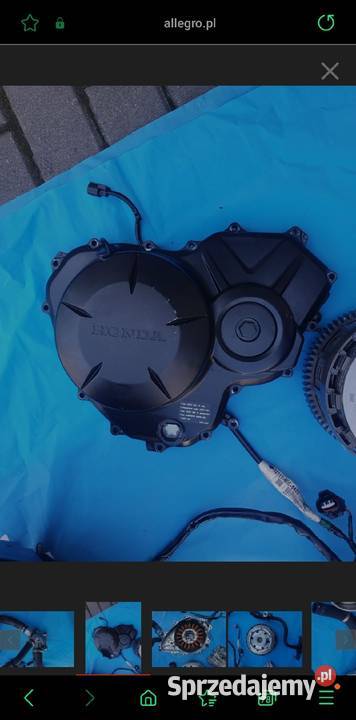HONDA VFR 1200 X rozrusznik alternator stelaż