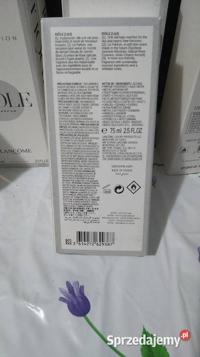 Lancome Idle Woda perfumowana 75ml Perfumy i wody Legnica