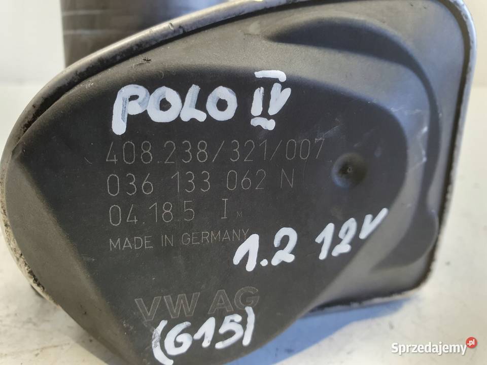 PRZEPUSTNICA VW Polo IV 12 12V 036133062N Rudka