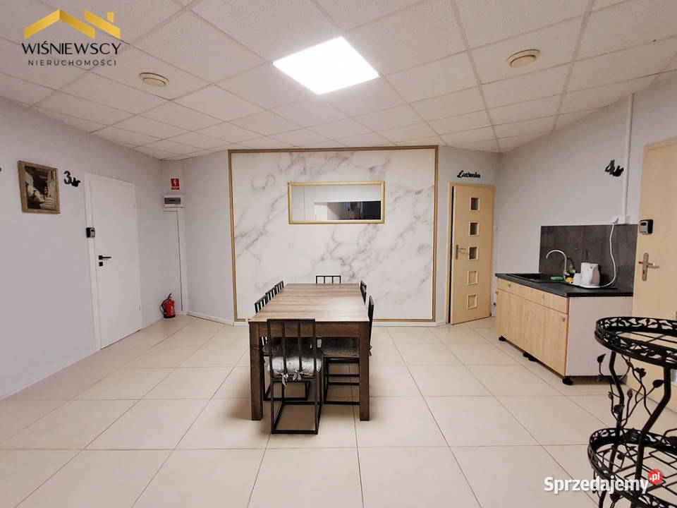 Funkcjonujący hostel i lokal użytkowy Elbląg 5194zł/m2
