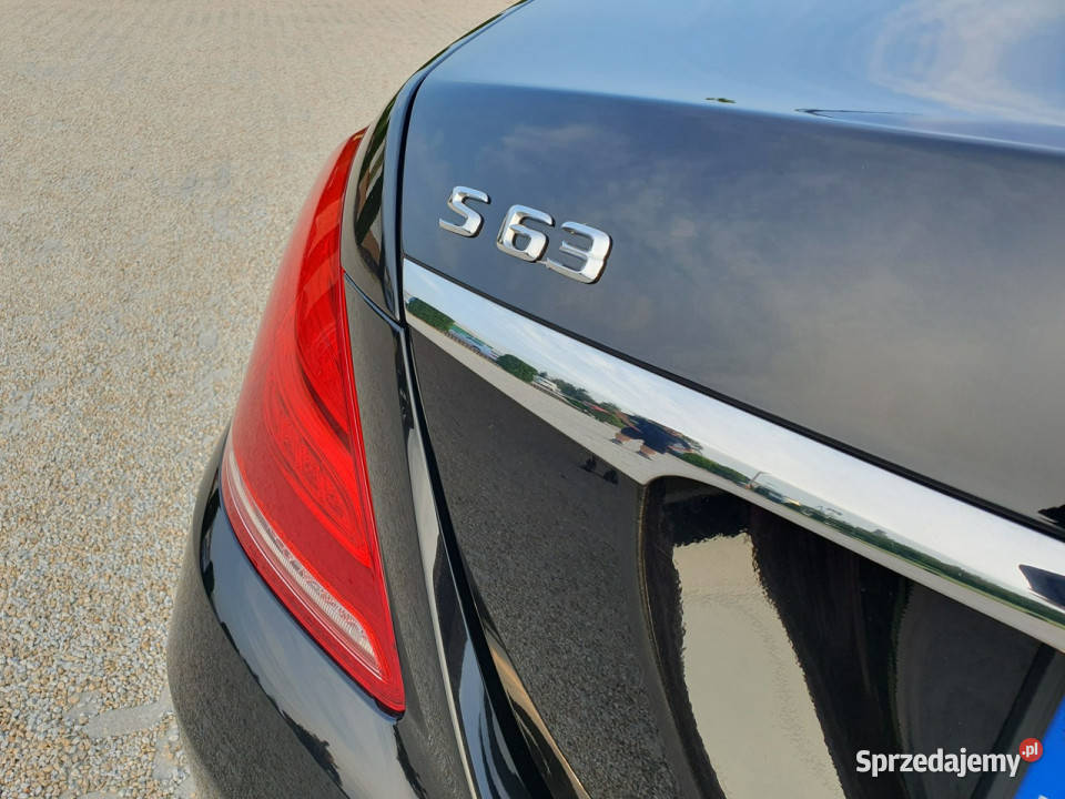 Mercedes S 63 AMG 585 Karbon Ceramika Burmester opolskie
